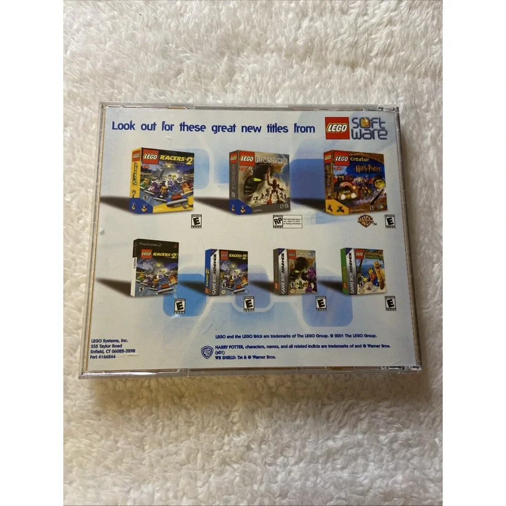 LEGO Harry Potter Creator Game PC CD ROM 2002‎ Hogwarts